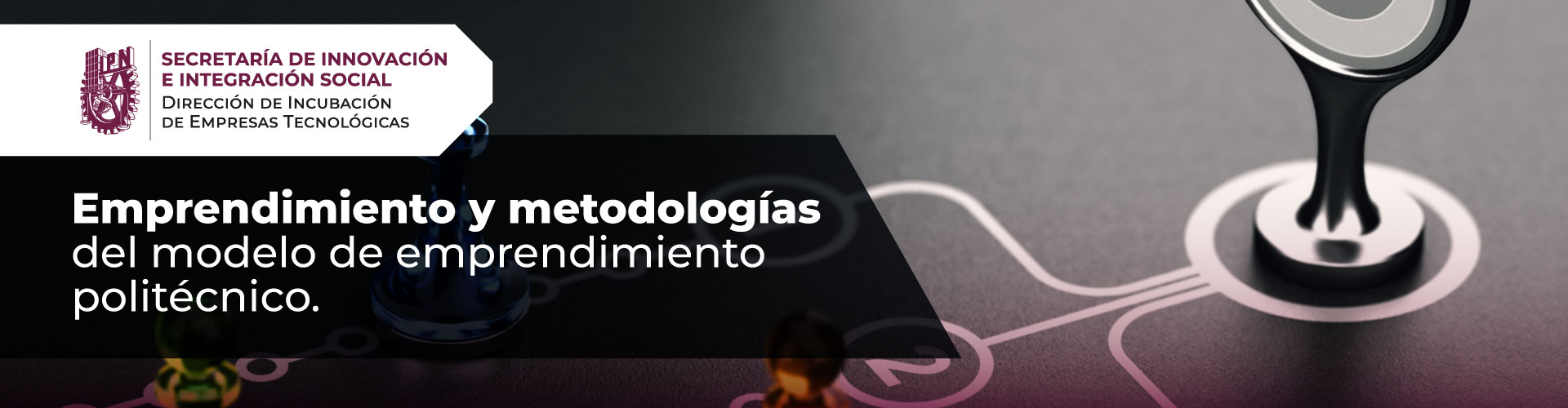 Encabezado Emprendimiento y metodologías del modelo de emprendimiento politécnico